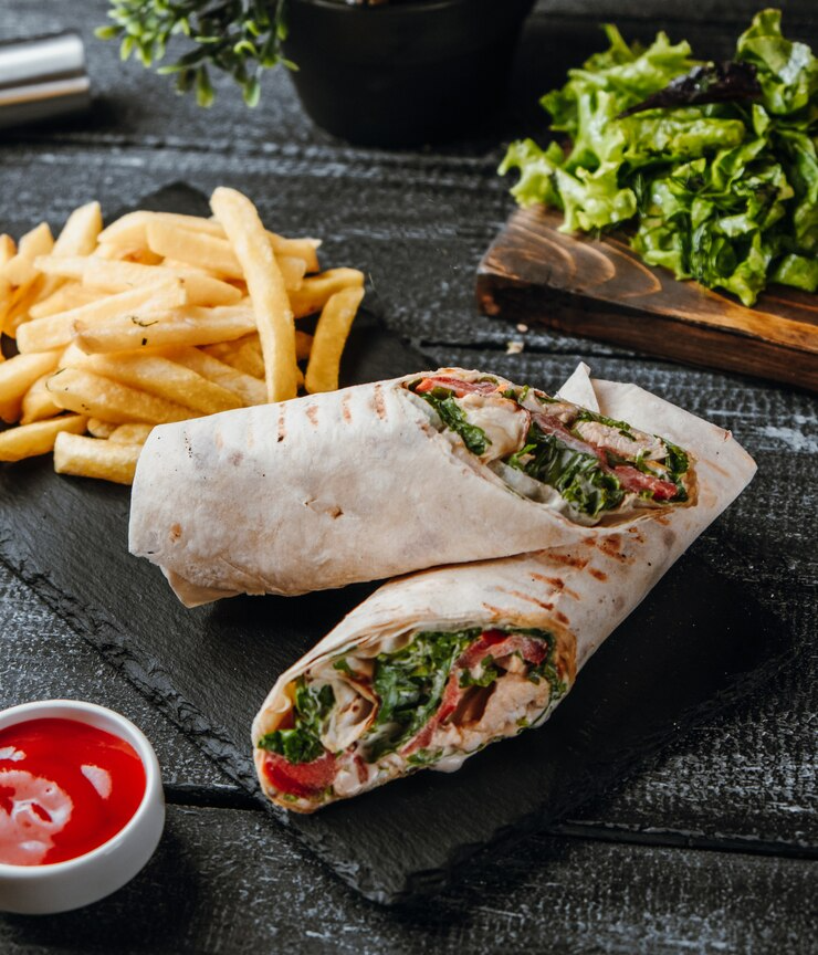 Loaded Chicken Shawarma